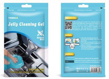 Visbella Jelly Dust Cleaning Gel - Natural Mint - منظف
